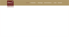 Desktop Screenshot of chocconcept.com